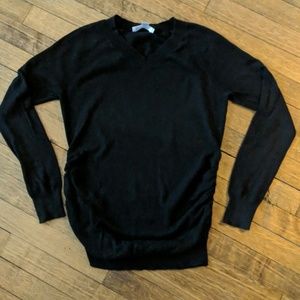 Black knit maternity sweater size small